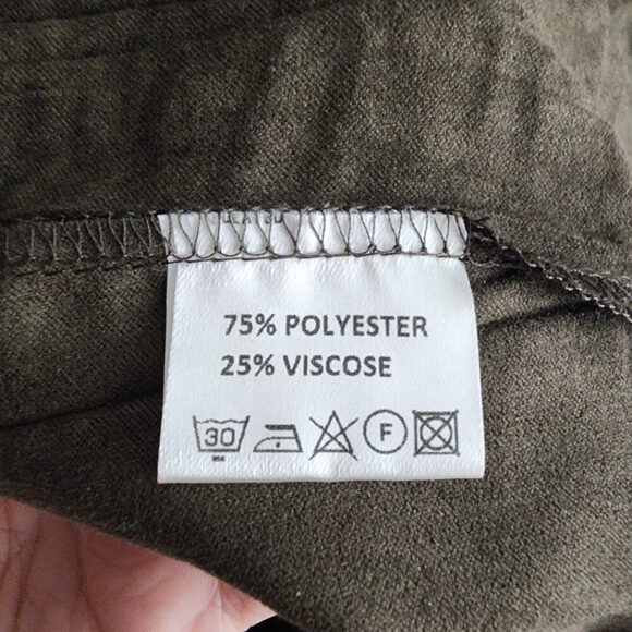 My Soul Brown V-Neck Shirt Dress Size L - Picture 8 of 9